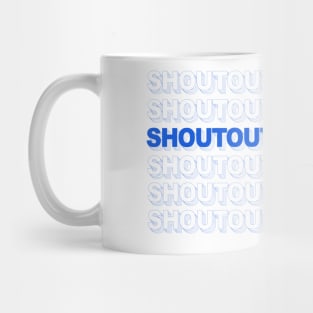 Shoutout: The Store - Blue Mug